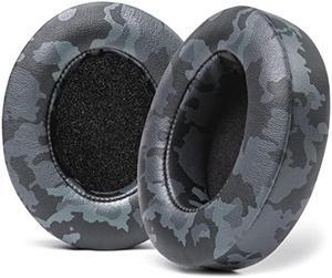 WC Wicked Cushions Replacement Ear Pads for Beats Studio 2 & 3 (B0501, B0500) Wired & Wireless | Does NOT Fit Beats Solo | Softer PU Leather, Enhanced Foam & Stronger Adhesive | Black Camo