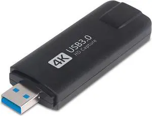 MyGica Audio Video Capture Card Switch, HDMI to USB 3.0 Gaming Capture Device -HD 4K 30fps, Plug Play Recorder to Computer for Game, Streaming, Teaching, Video Conference, Live Broadcasting (USB 3.0)