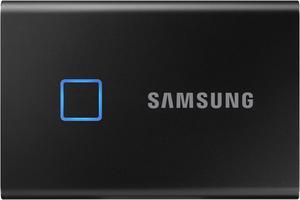 SAMSUNG T7 Touch Portable SSD 2TB ,up to 1050MB/s, USB 3.2 External Solid State Drive, Black (MU-PC2T0K/WW)