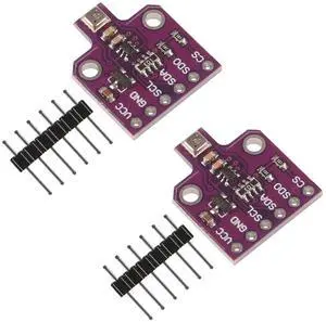 ACEIRMC BME680 Digital Temperature Humidity Pressure Sensor Breakout Board Compatible for Arduino Raspberry Pi ESP8266 3~5VDC BME680 (2pcs)