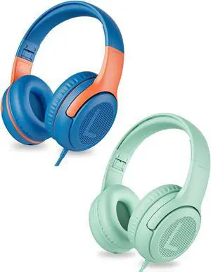 awatrue Kids Headphones - Comfortable & Sturdy Toddler Headphones with Cord for School and Work, Great Gift for Kids