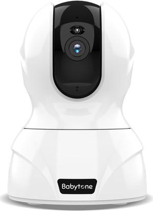 Baby Monitor, Security Camera Indoor, Nanny Cameras Pet Camera 360-Degree for Home Security, WiFi Camera with 5/2.4 GHz Wi-Fi, Smart Motion Tracking, IR Night Vision, Compatible with Alexa