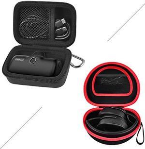 Case Compatible with iWALK Portable Charger + Headphone Case Compatible with Skullcandy Crusher/Hesh/Evo Wireless Over-Ear Bluetooth Headphones