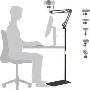 AceTaken MX Brio 4K Webcam Floor Stand,70-inch Telescopic Floor Holder with Webcam Magnetic Mount Compatible with Logitech MX Brio 4K,Brio 4K,100,300,500,C270,C310 webcams