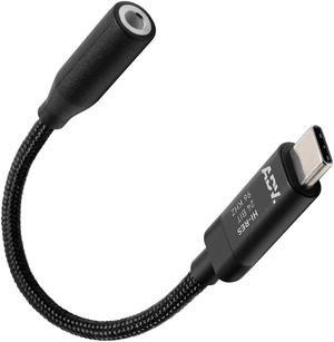 ADV. Accessport Lite USB Type C to 3.5mm Female Headphone Jack Adapter, Hi Res 24bit/96kHz USB C to Aux Audio Dongle Cable Cord Compatible with iPhone 15 Pro Max/15 Pro/15 Plus, Galaxy S23/S22 Ultra