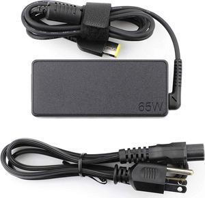 Genuine 65W 45W Square Tip Charger for Lenovo Q24i-1L 66C0 Monitor 20V 3.25A Power Supply Adapter Cord