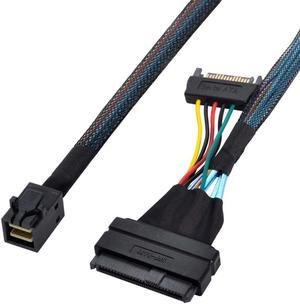 chenyang CY Mini SAS HD SFF-8643 to U.2 U2 SFF-8639 NVME PCIe SSD Cable for Mainboard SSD 750 P3600 P3700