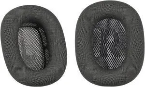 Damex Updated airpods max Ear Cushions, mesh Fabric airpods max Replacement earpads, Noise Cancellation Mode and Transparency Mode Sound Closer to The Original (Grey)