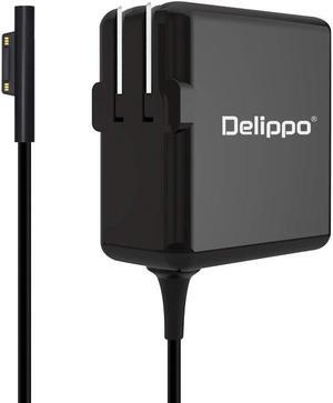 Delippo 36W 12V 2.58A Charger Replacement for Microsoft Surface Pro 3 Pro 4 Pro 5 smooth surface small size 61 * 58mm