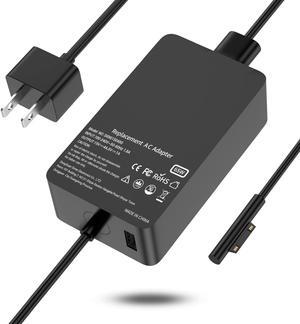 65W Surface Pro Charger Compatible with Surface Pro 9 8 3 7 6 5 4 X Microsoft Surface Charger Windows Surface Laptop Charger 1 2 3 4 with 5V 1A USB Charging Port LED 65W 44W 36W Power Supply Cord
