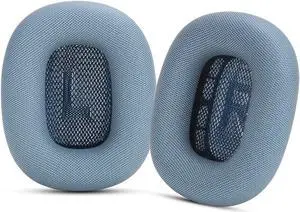 Earrock Earpads for Apple AirPods Max Earpad Replacement Sweat Proof Ear Cushions Airpods Max Ear Pad Earcups with Protein Leather, Memory Foam and Magnet Blue