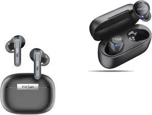 EarFun Air 2 Wireless Earbuds, Hi-Res Audio,10mm Drivers with LDAC Bluetooth Earbuds, Bluetooth 5.3 with Multipoint Connection Free 2S Wireless Earbuds, Bluetooth Earbuds with Deep Bass