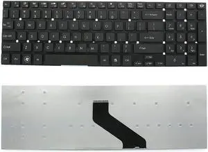 BEEYU US Keyboard for Gateway NV55S NV55S02U NV55S03U NV55S04U NV55S05U NV55S07U NV55S09U NV55S13U NV55S17U NV56R NV56R04U NV56R06U NV56R10U NV56R11U NV56R12U NV56R21U NV56R22U NV57H77U NV57H96U