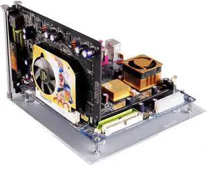 EDIY PC Open Frame Test Bench ITX ATX Mini ITX MATX EATX Motherboard Transparent Acrylic Overlock Computer Case DIY Mod Base Stand