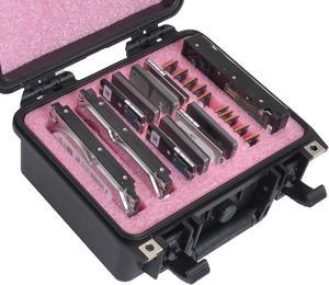 Case Club Small HDD & SSD Internal Drive Storage Case. Hard-Shell, Anti Static, Protective, Waterproof, Airtight, Padlockable