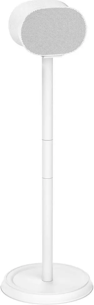 Heavy-Duty Speaker Stand for Sonos Era 300 Stand with Cable Management Floor Speaker Stands for Sonos Era 300 Speaker Stand for Easy and Secure Mounting, White