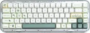 Cmokifuly Botanical Keycaps XDA Profile Keycaps Custom Keycaps for Mechanical Keyboard,144 Keys Set PBT Keycaps Dye Sublimation Keycaps (Botanical Garden)