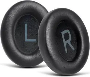 GVOEARS Real Leather Ear Pads Cushions for Bose 700 Noise Cancelling Headphones (NC700), Replacement Earpads with Softer Sheepskin Leather, Memory Foam, Added Thickness Extra Durable Ear Cups (Black)