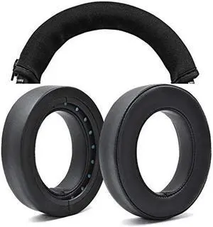 defean Repair Parts Suit Replacement Ear Pads and Headband Pad Compatible with Corsair HS50 Pro HS60 HS70 Headphone