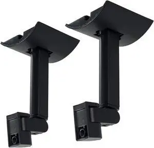 Dinghosen Pack of 2 Black Wall Mount Ceiling Bracket for UB-20 Compatible with All Bose CineMate Lifestyle(Not Fit for Lifestyle 650)