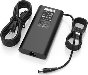 130W 19.5V 6.7A Laptop Charger Replacement for Dell XPS 15 7590 9530 9550 9560 9570 Inspiron 7459 7348 7347 Precision M3800 M2800 5540 5530 5520 5510 HA130PM130 0V363H DA130PM130 Power Adapter Cord