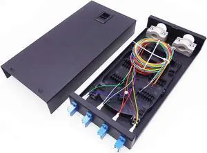 Etayson LC Wall Mount Distribution Box (LC/UPC 4 Ports 8 Cores)