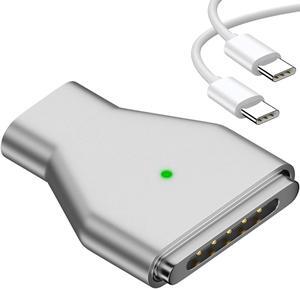kocomio USB C to Magnetic 3 140W Charging Adapter Safe 3 Compatible with MacBook Pro 2023 (M2, 14/16 inch), MacBook Air 2022 (M2), MacBook Pro 2021 (M1, 14/16 inch) with 240W USB C Cable (1.5M)