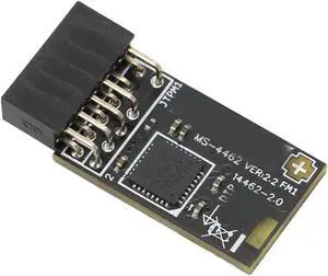 TPM 2.0 Module, TPM SPI Module 12Pin Encryption Security Module with SLB 9672, for Motherboard, for 10 11