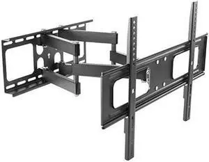 Mount Plus MP-LPA36-466W Outdoor Dual Arm Full Motion Weatherproof Wall Mount for Most 37"~80" TVs Perfect Solution for Outdoor TV (Max VESA 600x400)