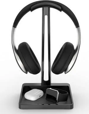 TotalMount Headphone Stand - Premium Headphone Storage and Protection (Tall Headset Stand)