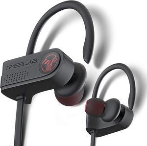 TREBLAB XR700 - Wireless Earbuds - Sports Headphones, Custom Adjustable Earhooks, Bluetooth 5.0 IPX7 Waterproof, Rugged Workout Earphones, Noise Cancelling Microphone in-Ear