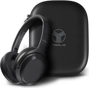 TREBLAB Z7 Pro - Hybrid Active Noise Cancelling Headphones - Pure aptX-HD Sound - 45H Playtime, Fast Charging - Over Ear Wireless Bluetooth Headphones