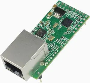 PUSR USR-TCP232-T2 Tiny Serial Ethernet Converter Module Serial UART TTL to Ethernet TCPIP Module Support DHCP and DNS (1Piece)