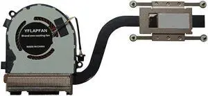 PYDDIN YFLAPFAN New CPU Cooling Fan with Heatsink Intended for Dell Latitude 13 3300 3310 Series Laptop 09J90W 0NF9P3 023.100E4 460.0FN01 P95G DC5V