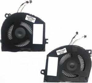 Landalanya New Compatible CPU and GPU Cooling Fan for HP Spectre X360 13-AF 13T-AF000 13-AF001TU TPN-C132 Series 941827-001 941828-001 EG50040S1-CA50-S9A EG50040S1-CA90-S9A DC5V Fan