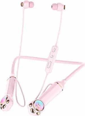 Ttbesmi Around The Neck Headphones Wireless Bluetooth Neckband Earbuds Neck Band Kids Bluetooth Earbuds Wireless with Neckband Ear Buds Kids Behind Over The Neck Bluetooth Headphones