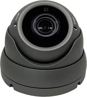 SECURITYVIDEODIRECT SVD, HD-TVI 1080P Full HD, 4 in 1 all compatible (CVBS/TVI/AHD/CVI) Video output, 2.8-12mm Vari-Focal Turret Security Camera, Night Vision, Indoor/Outdoor, Black