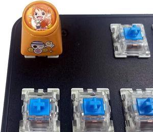 ONE Piece Personalized Handmade Keycap for Most Mechanical Keyboards(Cherry Switch) (Nami)