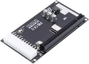 NFHK 4X Oculink SFF-8612 SFF-8611 to PCIE PCI-Express 16x Adapter with ATX 24pin Power Port for Mainboard Graphics Card