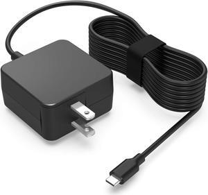 USB Type C AC Charger fit for Acer Chromebook 315 CB315-2H CB315-2HT CB315-3HT-C296 CB315-2HT-44MJ CB315-3HT-C3J0 CB315-3H-C2C3 CB315-3H-C5JS CB315-3H-C4QE Laptop Power Adapter Supply Cord