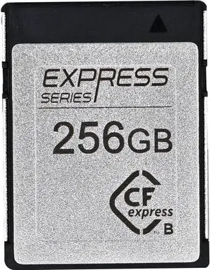 Novachips 256GB CFexpress Type B Memory Card Express Series - up to 8K RAW - Nikon Z6/Z8/Z9, Canon EOS-R3/R5/R5C, other cameras (NN765C256GTX9)