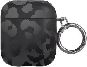 Velvet Caviar compatible with AirPods Case 2nd and 1st Generation - Cute Protective Hard Cover for Women - Black Leopard Cheetah Print