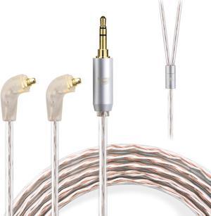 okcsc ER4SR to 3.5MM Upgraded Replacement Cable for Etymotic Earphones Cable 4 Core for Etymotic ER4SR ER4XR ER3XR ER3SE ER2XR ER2SE LN008099 3.94FT