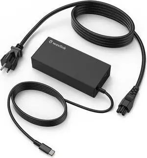 100W USB C Laptop Charger, Universal 120W Laptop Power Cord Adapter with 12W USB A Output, for MacBook ASUS Lenovo HP Dell Samsung Galaxy Acer Chromebooks Surface Laptop/Tablet and All USB-C Devices