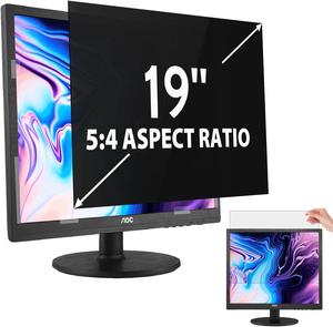 Peslv Computer Privacy Screen 19 Inch for 5:4 Standard Monitor, Removable 19inch Anti Blue Light Glare Shield Monitor Privacy Filter (14 13/16" x 11 7/8")