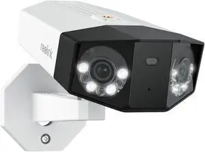 REOLINK Duo 3 PoE 16MP UHD Dual-Lens PoE Security Camera with 180deg Panoramic View, Motion Track, F1.6 Color Night Vision, Person/Vehicle/Animal Detection, 2 Way Audio, Supports 24/7 Recording