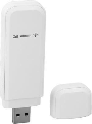 Yoidesu Unlocked Mini 4G Dongle USB LTE Ufi Mobile Data Router Network Card Hotspot Modem with Sim Card Slot, Supports 10 Devices