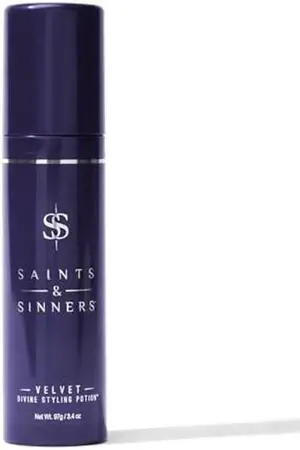 Saints & Sinners Award-Winning Velvet Divine Hair Styling Potion - Moisturizing Thermal Protectant & Smoothing Hair Cream (3.4 oz)