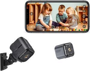 Secret Camera Hidden Home Spy Camera WiFi Wireless Nanny Cam with Phone App Room Camera, 100 Days Standby Battery Life, Night Vision, Motion Detection, Baby Monitor, Security Camera Indoor Outdoor