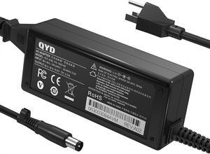 QYD 65W 19.5V 3.34A Laptop Charger AC Adapter Compatible with Dell Inspiron 15 3520 3521 15 5000 5542 5543 13 5000 5368 14 5000 5406 5458 14 3000 3462 3467 17 5000 7000 Notebook Power Supply Cord